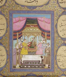 Album der Mughal-Dynastie-Genealogie, 1855